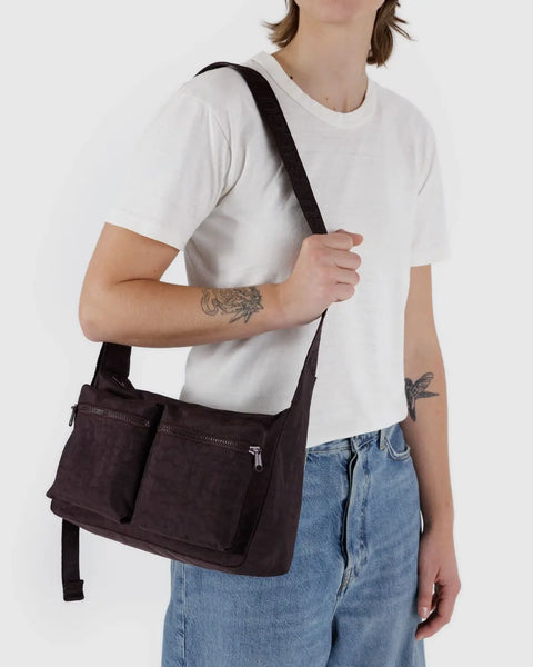 Medium Cargo Crossbody - Chocolate Plum