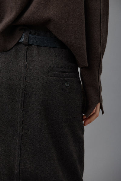 Cashmere Hoodie in Chocolate