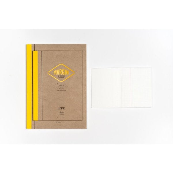 Margin Yellow -  Grid Notebook