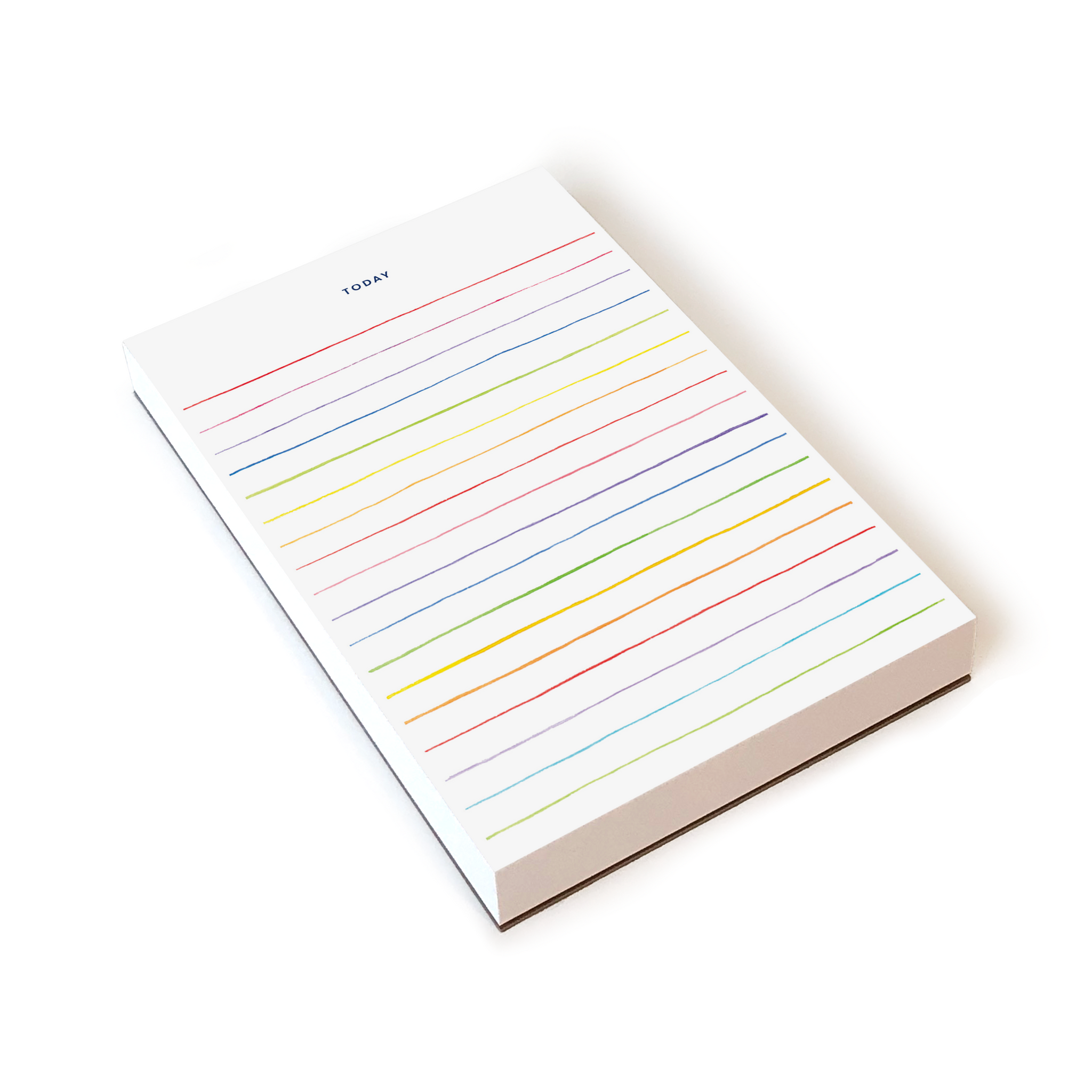 Notepad - Multi Colored Striped