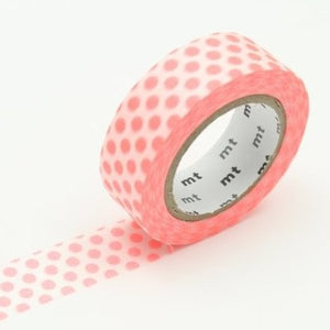 Washi Tape -  Shocking Pink Polka Dots