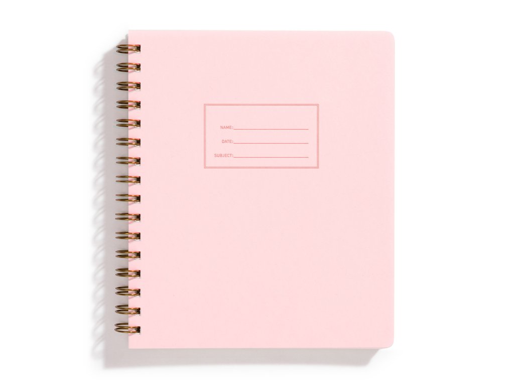 Standard Notebook - Pink Lemonade  Lined