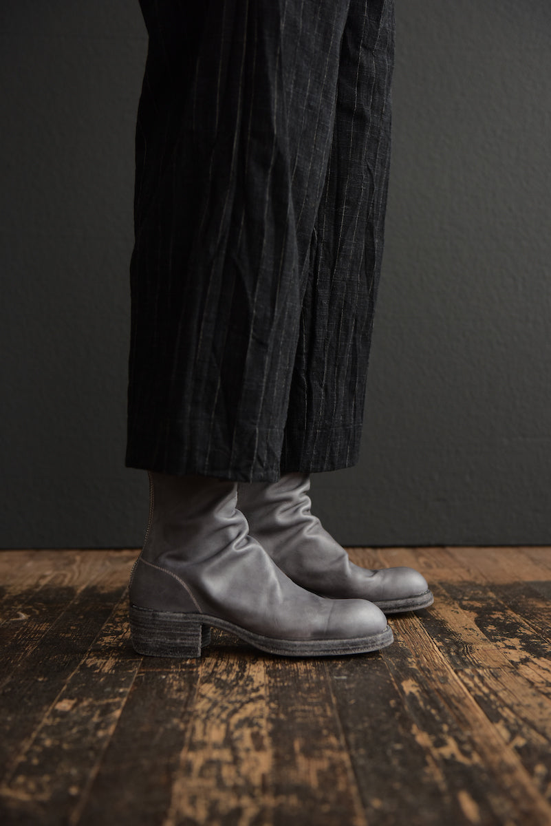 788Z Back Zip Boots in Grey – Twig